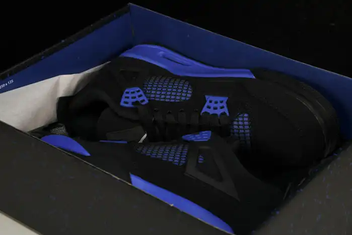 Kicked Out Shoe Store Jordan 4 Retro Black Game Royal CT8527-018 0126