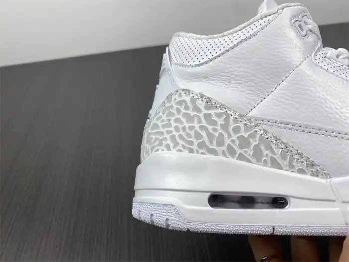 Kick Theory Air Jordan 3 Retro PS 'Triple White' 429487-111 0127