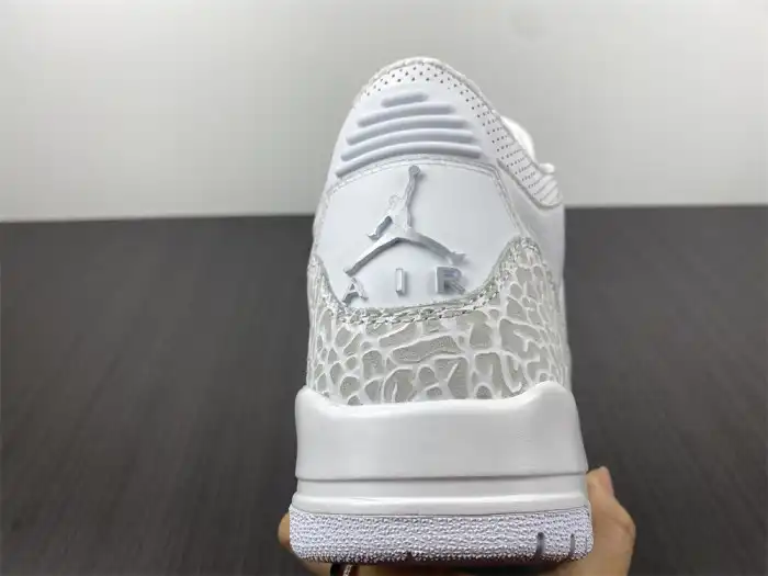 Kick Theory Air Jordan 3 Retro PS 'Triple White' 429487-111 0127