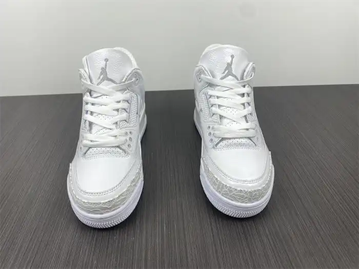 Kick Theory Air Jordan 3 Retro PS 'Triple White' 429487-111 0127