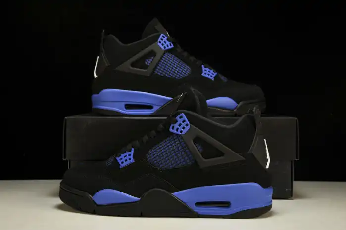 Kicked Out Shoe Store Jordan 4 Retro Black Game Royal CT8527-018 0126