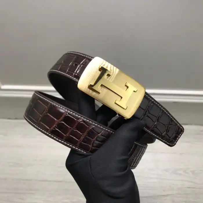 Kicked Out Shoe Store Hermes Belt-3.5 CM 0123