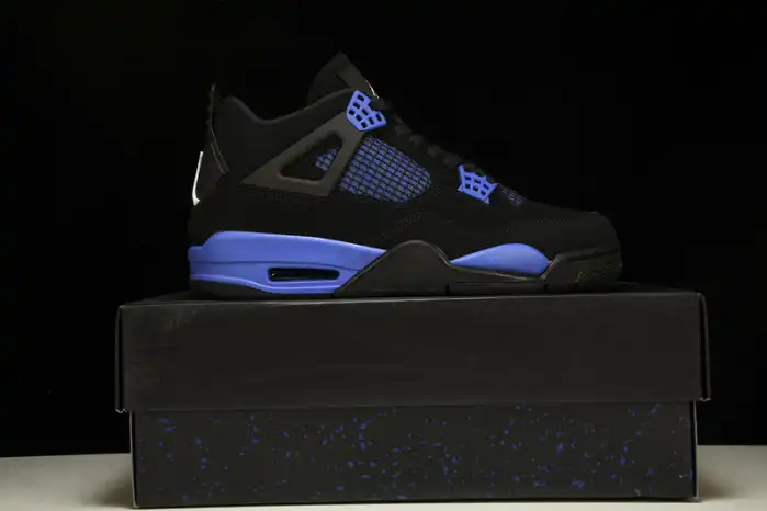 Kicked Out Shoe Store Jordan 4 Retro Black Game Royal CT8527-018 0126