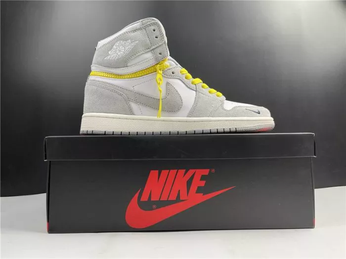 Kicked Out Shoe Store Air Jordan 1 High Switch Light Smoke CW6576-100 0120