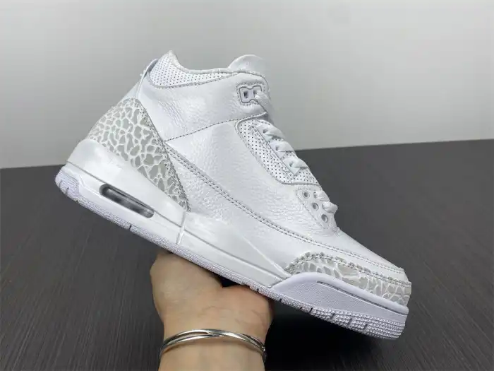 Kick Theory Air Jordan 3 Retro PS 'Triple White' 429487-111 0127