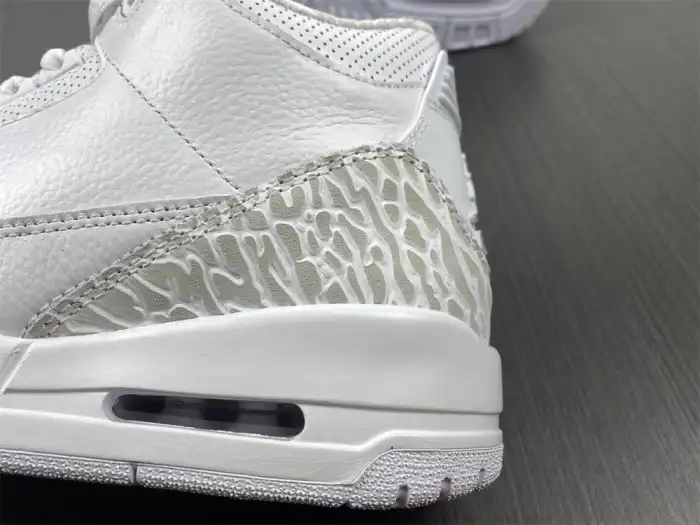 Kick Theory Air Jordan 3 Retro PS 'Triple White' 429487-111 0127