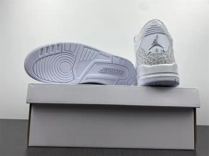 Kick Theory Air Jordan 3 Retro PS 'Triple White' 429487-111 0127