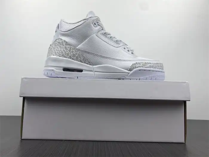 Kick Theory Air Jordan 3 Retro PS 'Triple White' 429487-111 0127