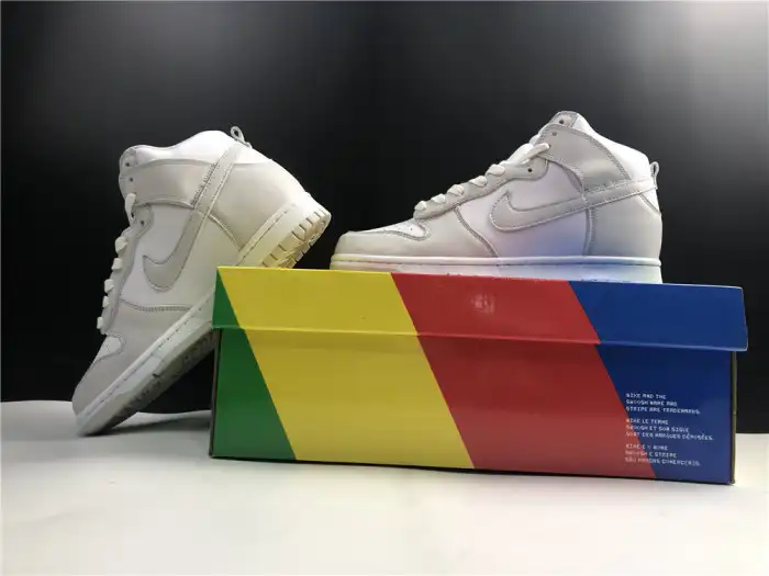 Kick Theory Nike Dunk High Retro White Vast Grey (2021) DD1399-100 0128