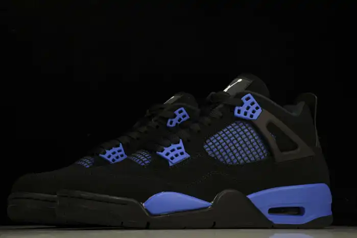 Kicked Out Shoe Store Jordan 4 Retro Black Game Royal CT8527-018 0126