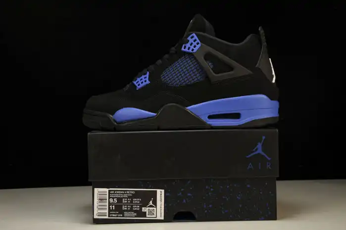 Kicked Out Shoe Store Jordan 4 Retro Black Game Royal CT8527-018 0126