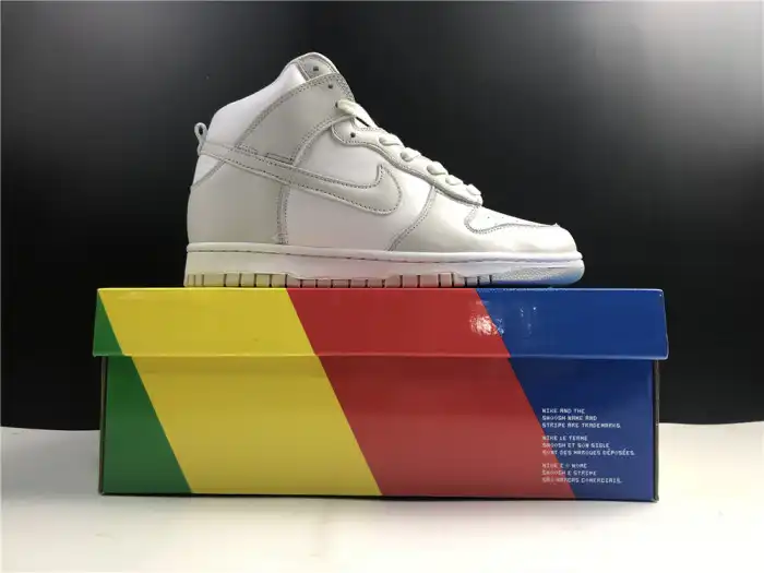 Kick Theory Nike Dunk High Retro White Vast Grey (2021) DD1399-100 0128