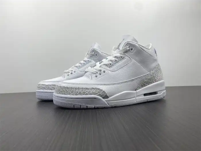 Kick Theory Air Jordan 3 Retro PS 'Triple White' 429487-111 0127