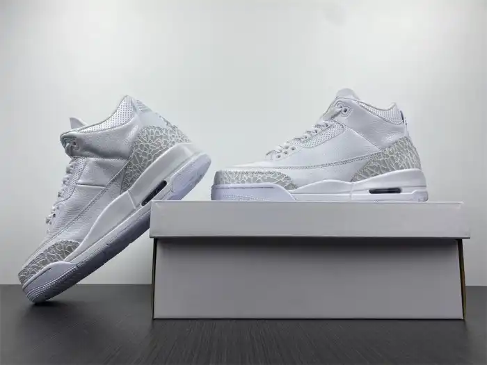 Kick Theory Air Jordan 3 Retro PS 'Triple White' 429487-111 0127