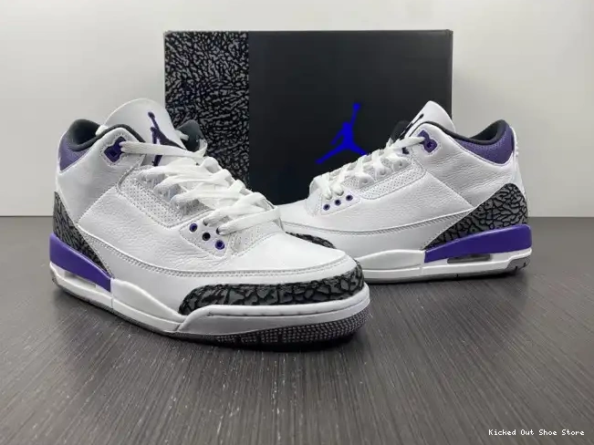 Kick Theory Retro 3 Air CT8532-105 Jordan 'Dark Iris' 0218