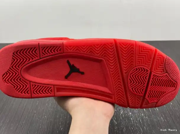 Kicked Out Shoe Store Red Jordan AQ3559-600 Flyknit 4 Retro 0226