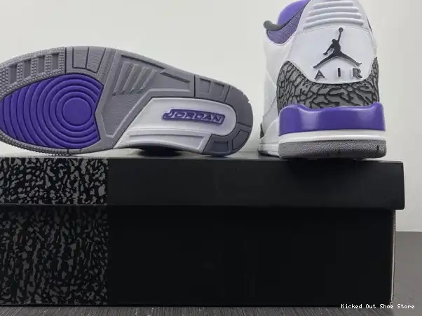 Kick Theory Retro 3 Air CT8532-105 Jordan 'Dark Iris' 0218