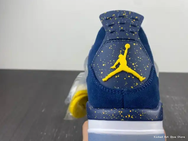 Kick Theory Michigan Jordan 4 AJ4-1036660 Air Retro (PE) 0220