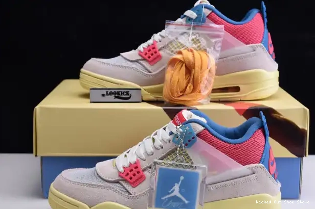 Kicked Out Shoe Store Air Ice Guava Union Jordan 4 DC9533-800 Retro 0208