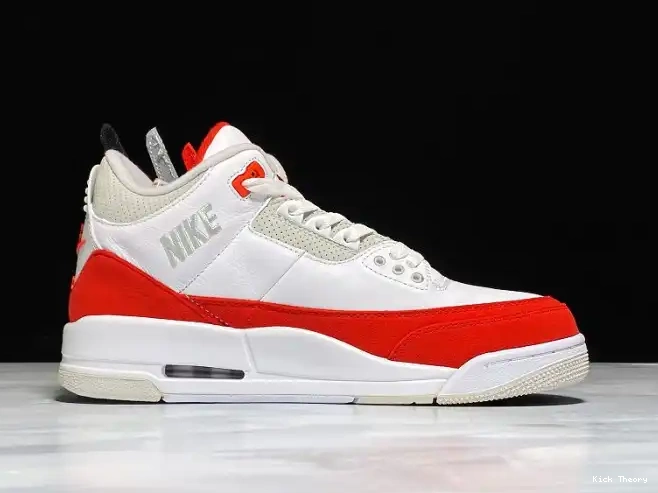 Kicked Out Shoe Store Jordan 3 Air CJ0939-100 Retro Tinker Red White University 0207