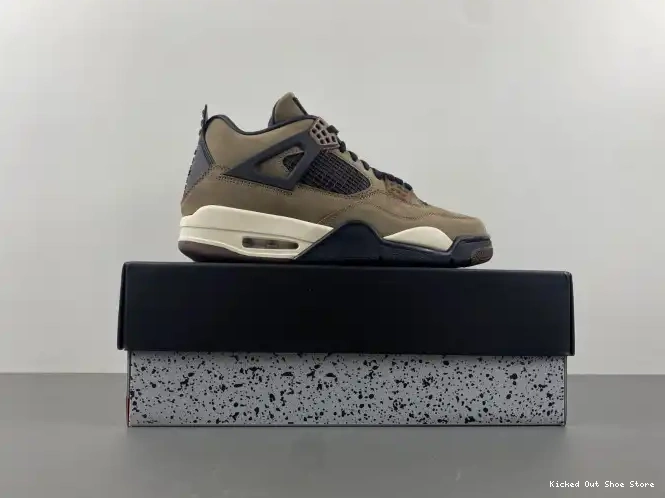 Kicked Out Shoe Store Air 4 Retro Scott Jordan TS Brown Travis x AJ4-882335 0220