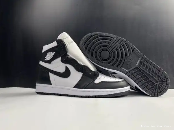 Kick Theory (2014) Jordan 1 Retro White Air Black 555088-010 0223