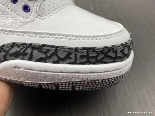 Kick Theory Jordan 3 CT8532-105 Retro Air 'Dark Iris' 0222