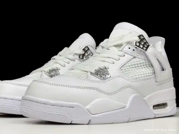 Kicked Out Shoe Store 308497-100 Pure Retro Air Money Jordan 4 0219