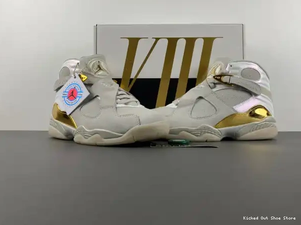 Kick Theory Champagne Retro 8 Jordan 832821-030 0220