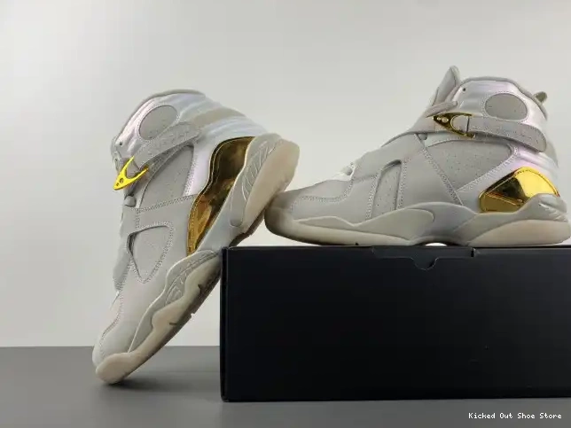 Kick Theory Champagne Retro 8 Jordan 832821-030 0220