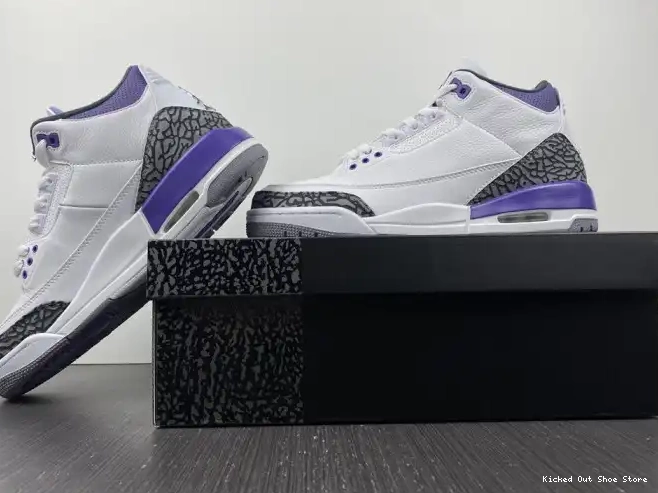 Kick Theory Jordan 3 CT8532-105 Retro Air 'Dark Iris' 0222