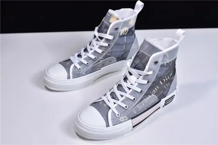 Kicked Out Shoe Store DR B23 Oblique High Top Sneakers 0204