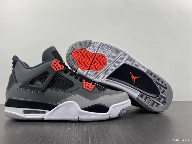 Kick Theory Air Retro 4 Jordan DH6927-061 Infrared 0210