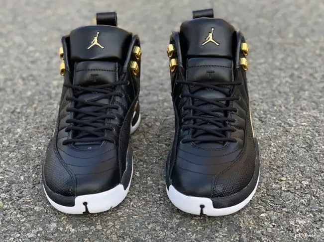 Kicked Out Shoe Store Retro Black Air 12 Metallic AO6068-007 Gold-White 'Reptile' Jordan 0210