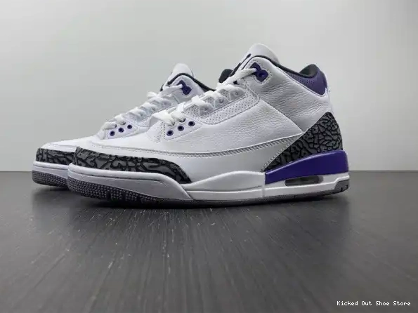 Kick Theory Jordan 3 CT8532-105 Retro Air 'Dark Iris' 0222