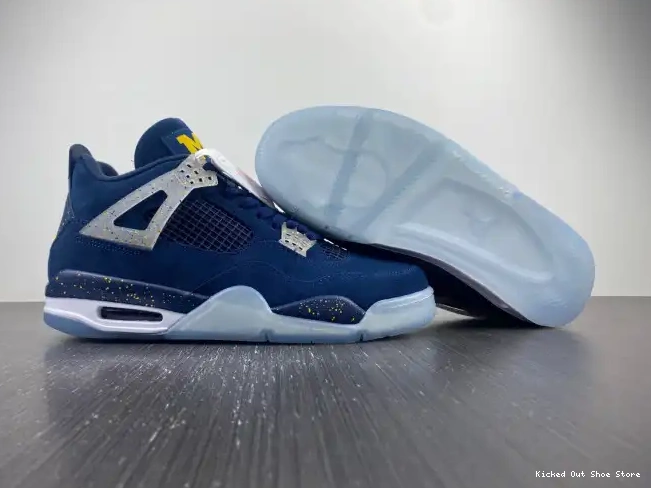 Kick Theory Michigan Jordan 4 AJ4-1036660 Air Retro (PE) 0220