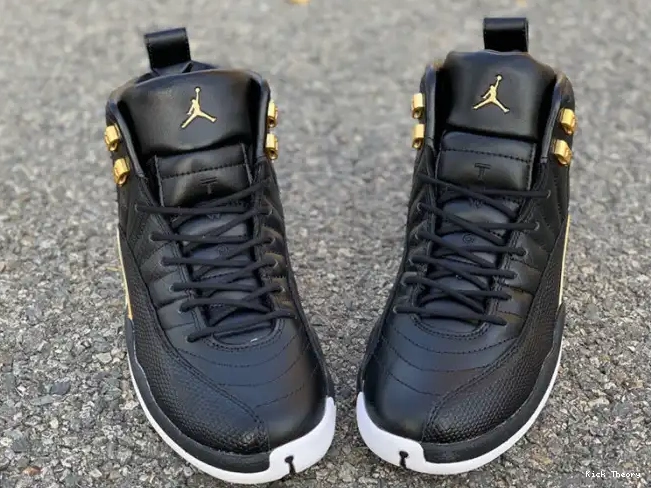 Kicked Out Shoe Store Retro Black Air 12 Metallic AO6068-007 Gold-White 'Reptile' Jordan 0210