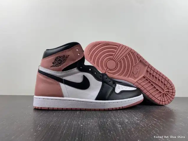 Kicked Out Shoe Store High Jordan Air Retro Og 1 Rust 861428-101 Nrg Pink 0216