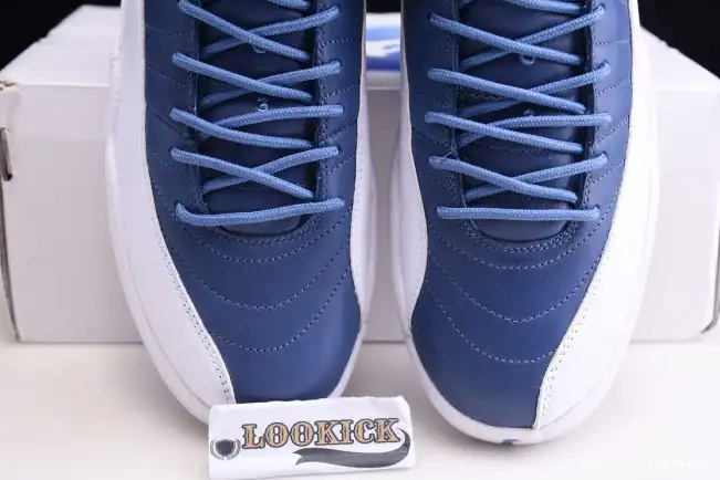 Kick Theory Air 12 Jordan Blue Retro Stone 130690-404 0221