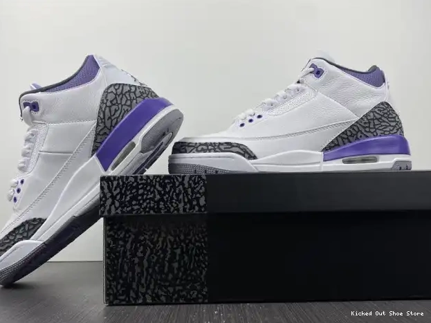 Kick Theory Retro 3 Air CT8532-105 Jordan 'Dark Iris' 0218