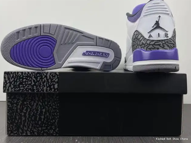 Kick Theory Jordan 3 CT8532-105 Retro Air 'Dark Iris' 0222