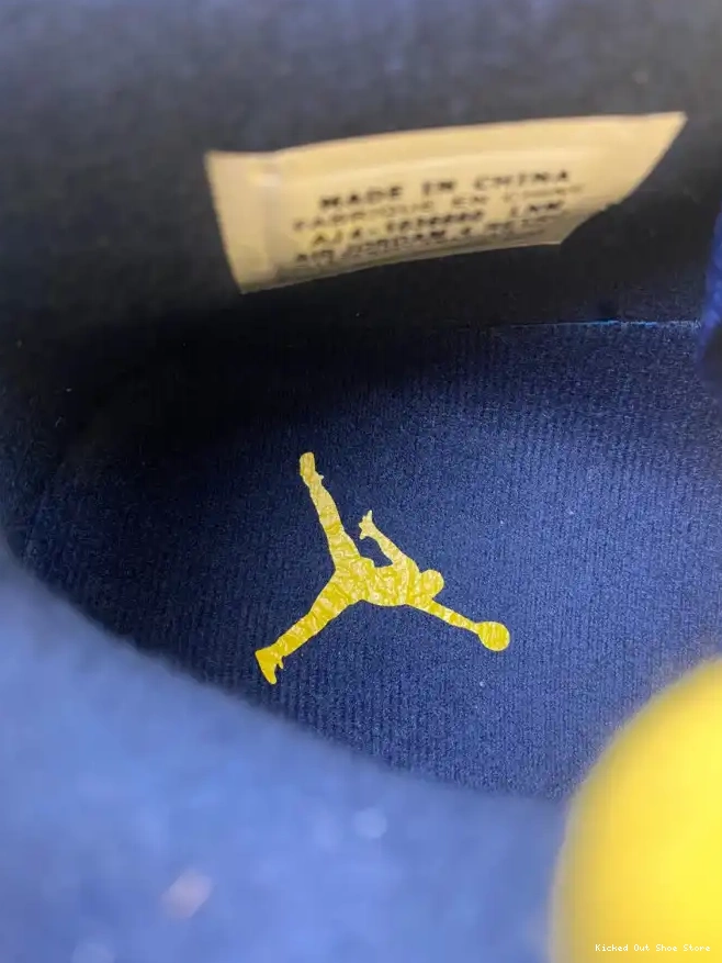 Kick Theory Michigan Jordan 4 AJ4-1036660 Air Retro (PE) 0220