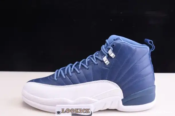 Kick Theory Air 12 Jordan Blue Retro Stone 130690-404 0221