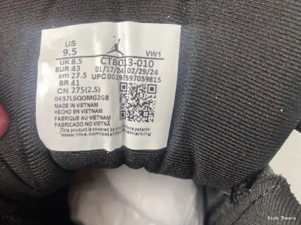 Kicked Out Shoe Store Jordan 12 Air Barons CT8013-010 0214