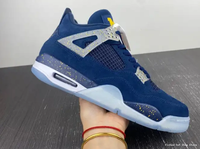 Kick Theory Michigan Jordan 4 AJ4-1036660 Air Retro (PE) 0220