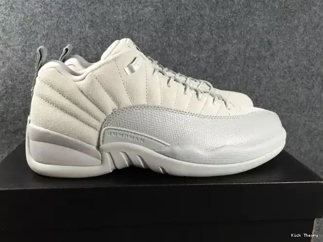 Kicked Out Shoe Store Suede Low 308317-002 Grey Jordan Air 12 0207