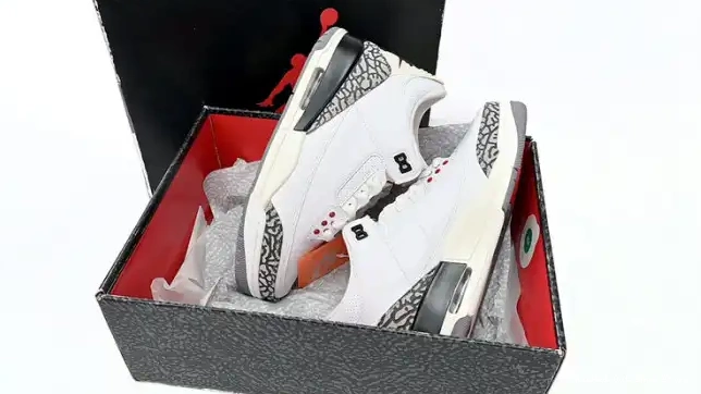 Kicked Out Shoe Store Retro DN3707-100 Cement Jordan 3 Reimagined White 0221