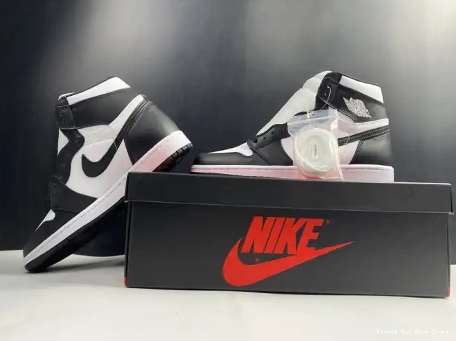 Kick Theory (2014) Jordan 1 Retro White Air Black 555088-010 0223