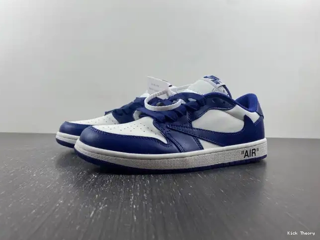 Kicked Out Shoe Store CUSTOM X X SCOTT OFF-WHITE DM7890-101 1 JORDAN AIR TRAVIS 0215