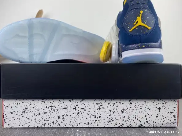 Kick Theory Michigan Jordan 4 AJ4-1036660 Air Retro (PE) 0220